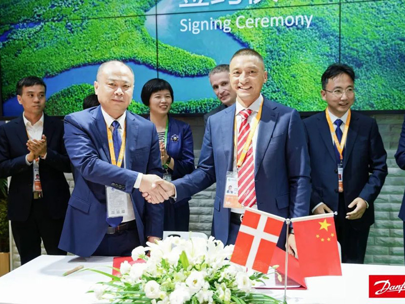 戰(zhàn)略合作丨丹佛斯傳動(dòng)與嘉興水務(wù)集團(tuán)合作簽約儀式圓滿舉行！